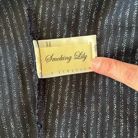 Smoking Lily striped Lucy skirt *SEE NOTE RE: SIZE* - Picture 4 of 5